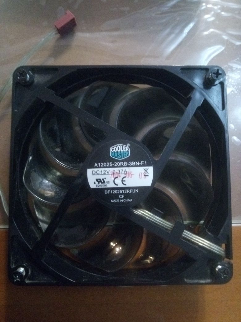 6 Ventoinhas - cooler master e outras