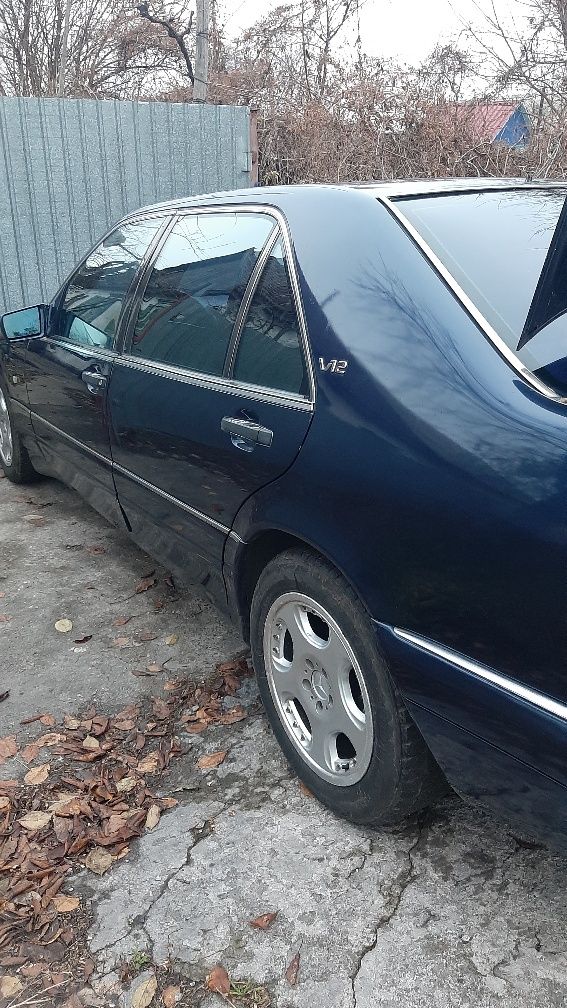 Разборка w140 v12 1997г.