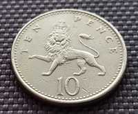 Монета 10 пенсів Велика Британія 1992 р.