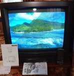 ЭЛТ ТВ: SANYO -25" (Япония),  JVS -21" (Япония),  SONY- 21" (Малайзия)