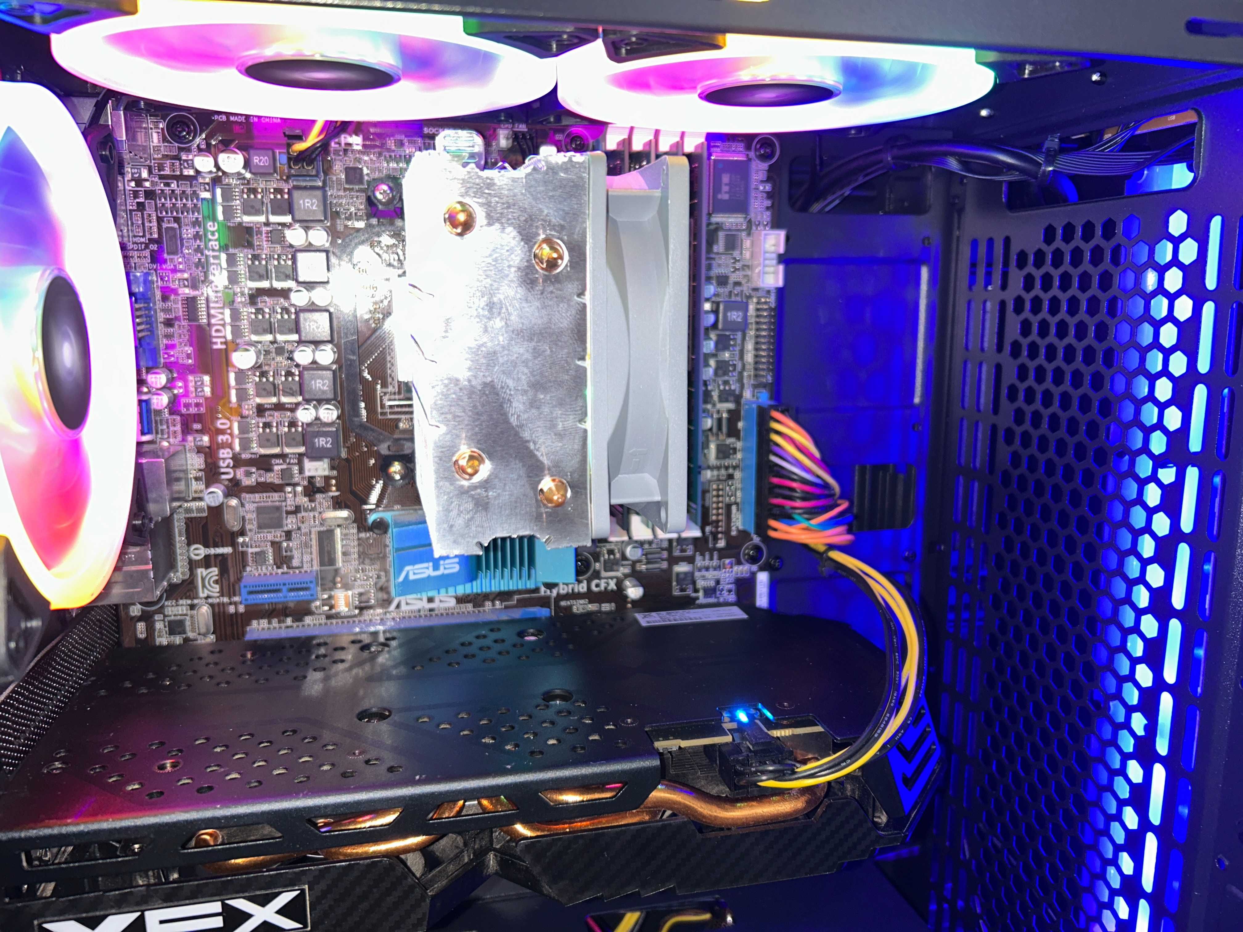 Бесплатная доставка! Игровой ПК 8 ядер FX 8320/16GB DDR3/RX 580 8GB