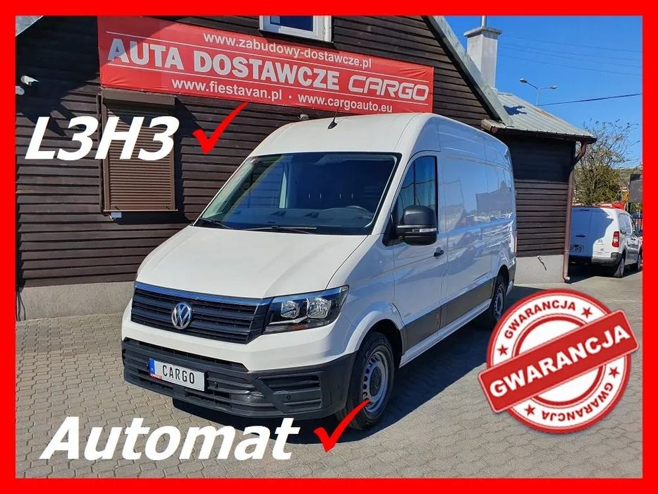 Volkswagen CRAFTER  2,0 140KM! Automat L3H3 Klima Tempomat GPS