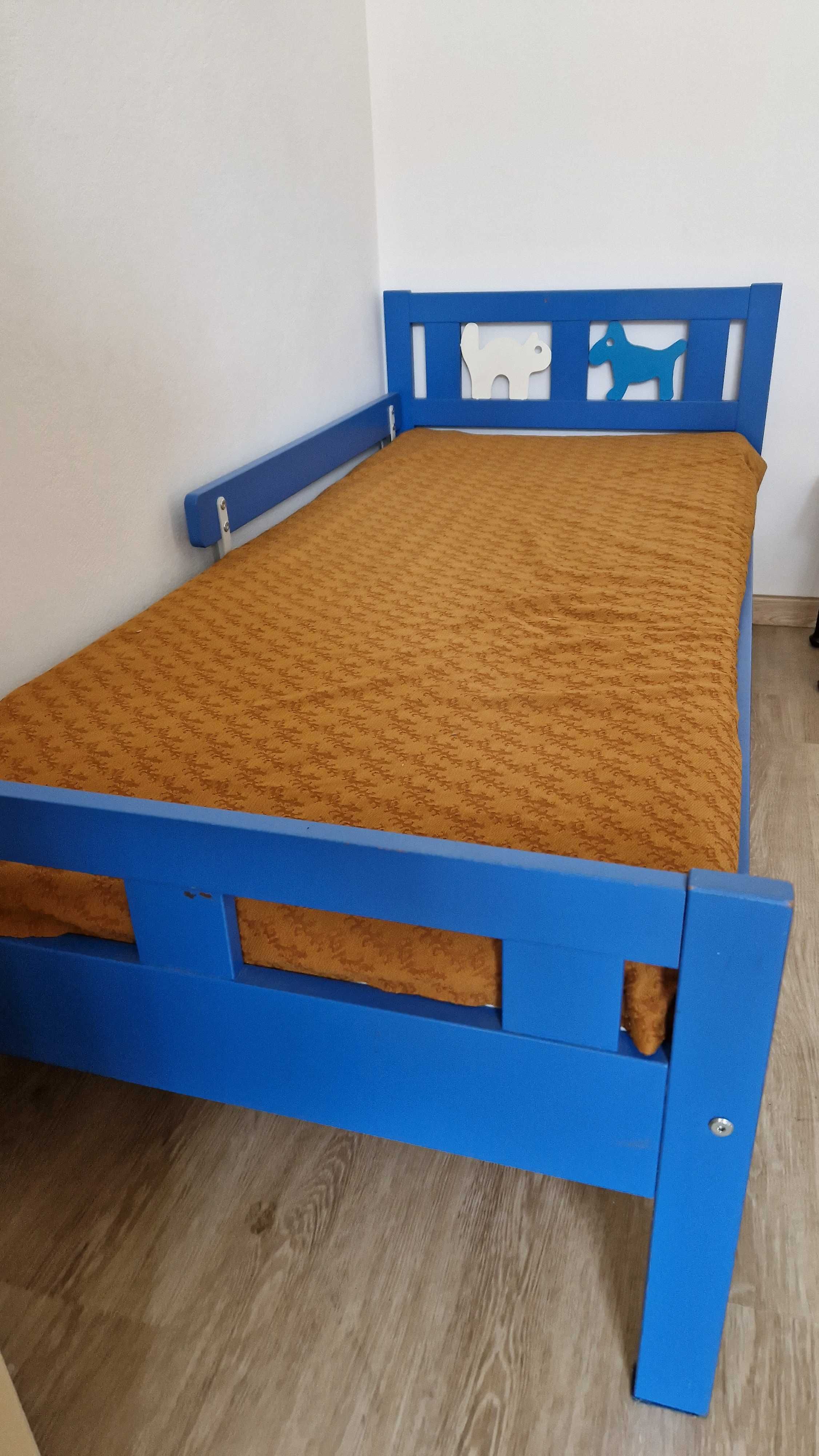 IKEA Kritter rama łóżka i materac 70x160cm