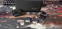 GoPro Hero Black 11, 3 baterie, karta pamięci 256GB, stacja ładowania