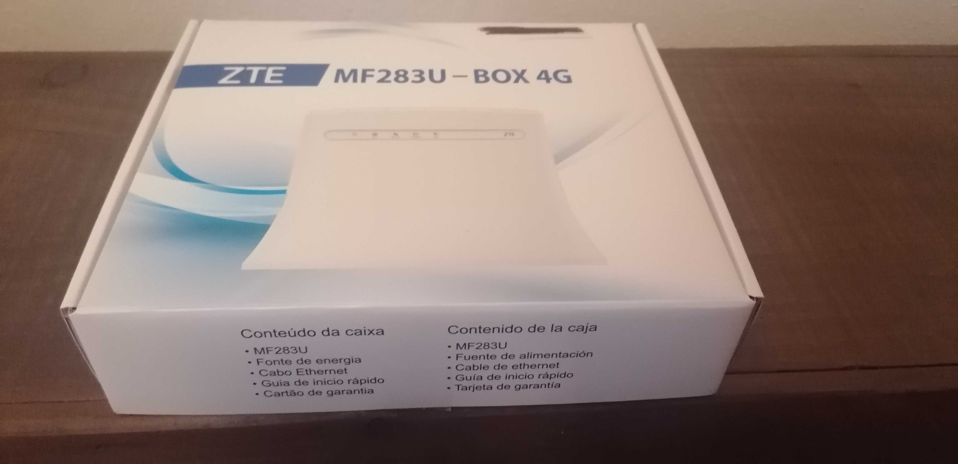 Router 4G ZTE MF283U (como novo)