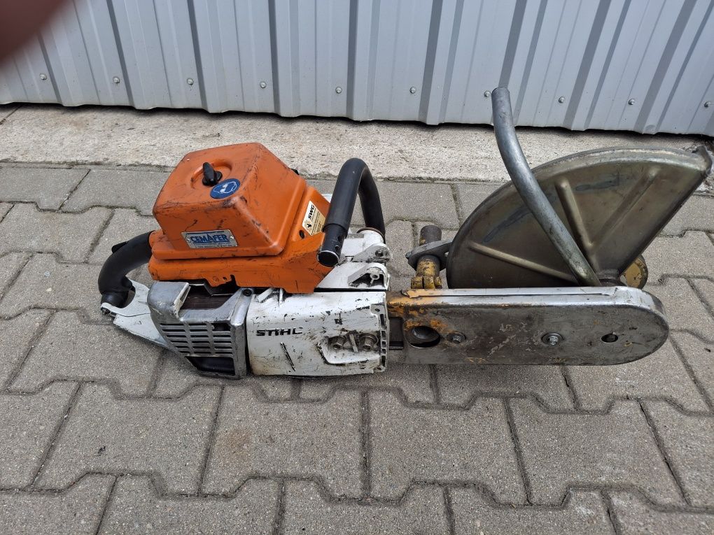 Piła spalinowa Stihl Stumec do cięcia szyn i innych materiałów