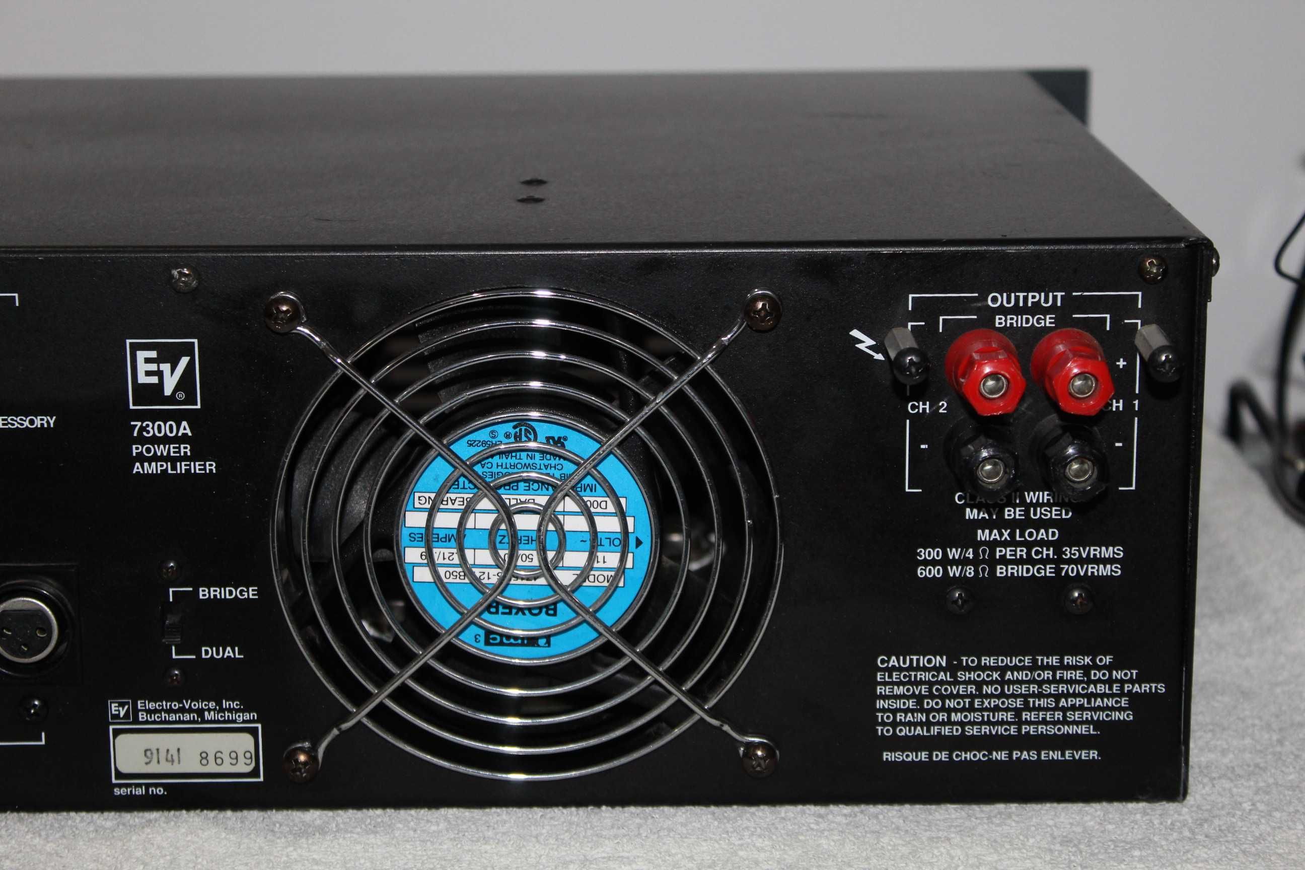EV 7300A Wzmacniacz końcówka mocy Made in USA Wysyłka