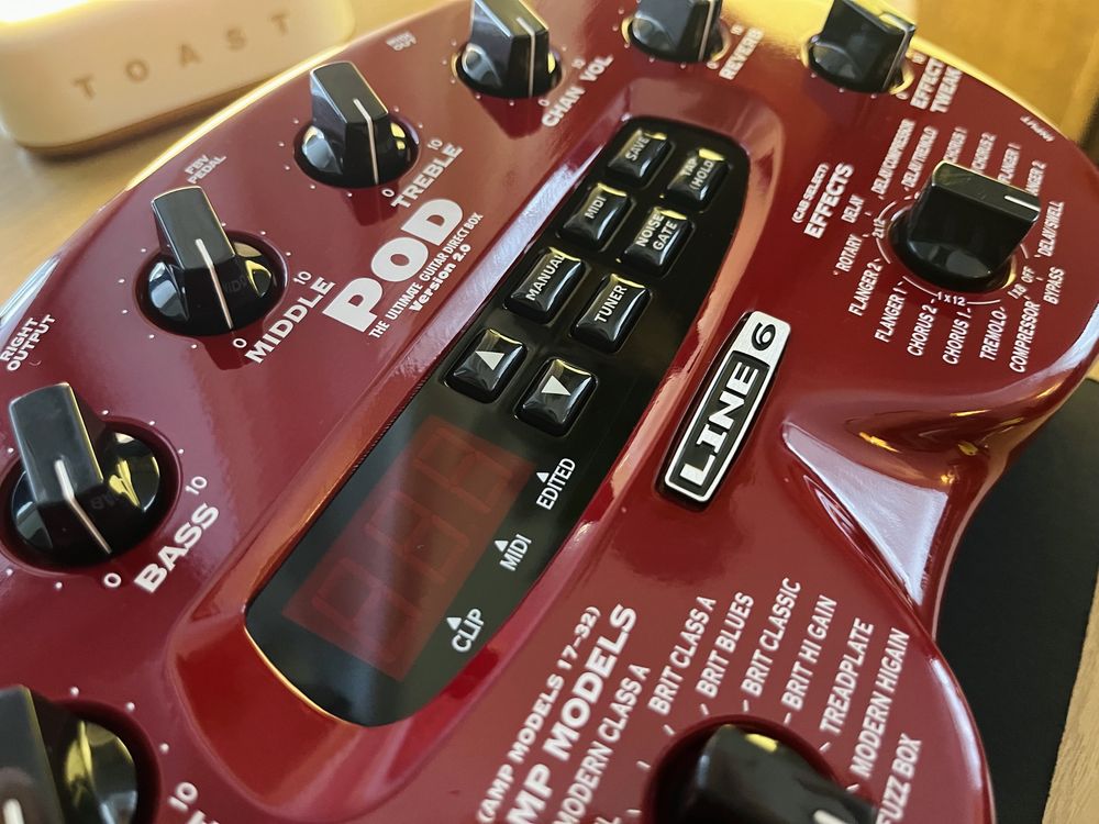 Line6 Line 6 POD 2.0 multiefekt gitarowy direct box