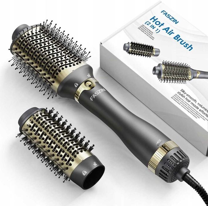 Szczotka do włosów 2w1 Faszin
