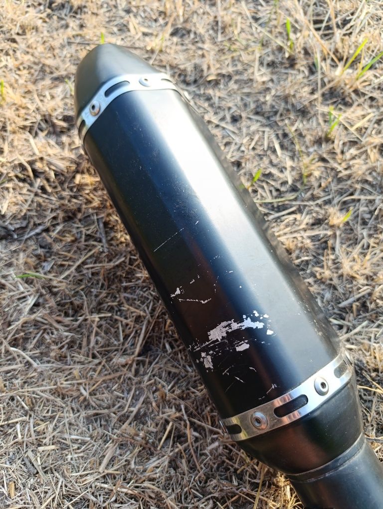 Прямоток acrapovic, колено альфа, дельта, актив