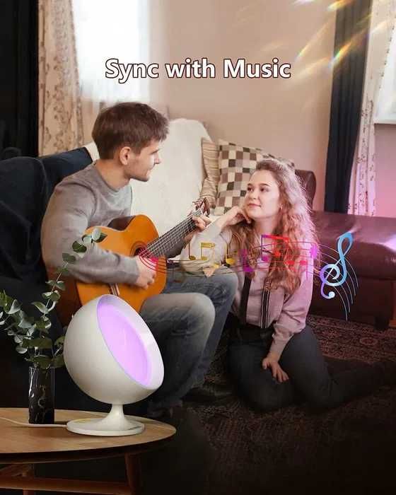 Inteligentna lampka Alantop USB WiFi RGB Google Alexa