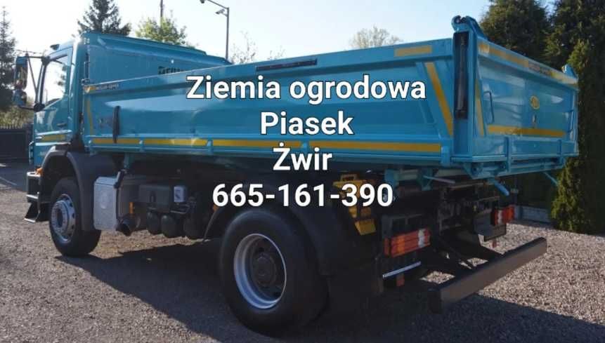 Sprzedaż i transport piasku, piasek siany, ziemia ogrodowa, czarnoziem