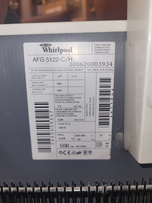 Zamrażatka Whirlpool