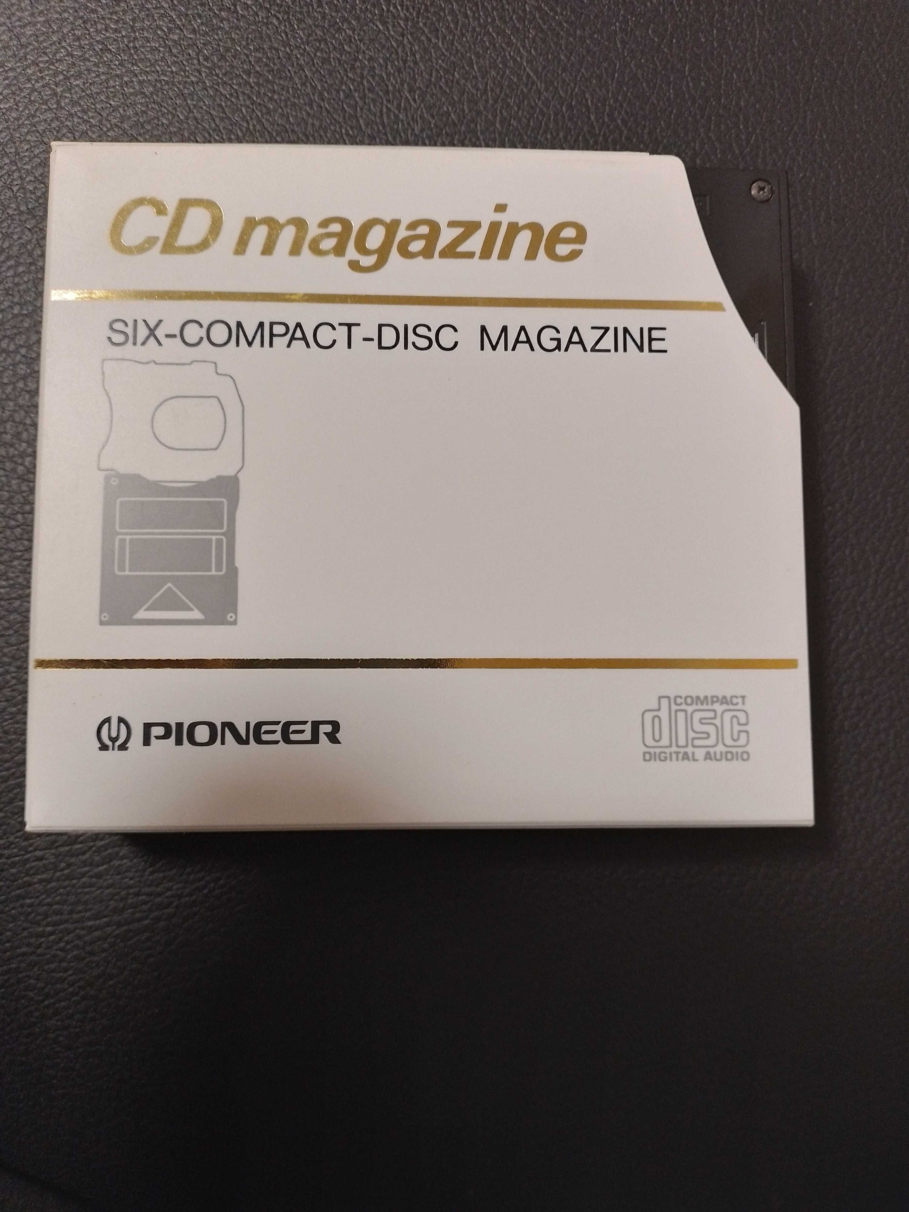 Pionner six compact disc Cassete