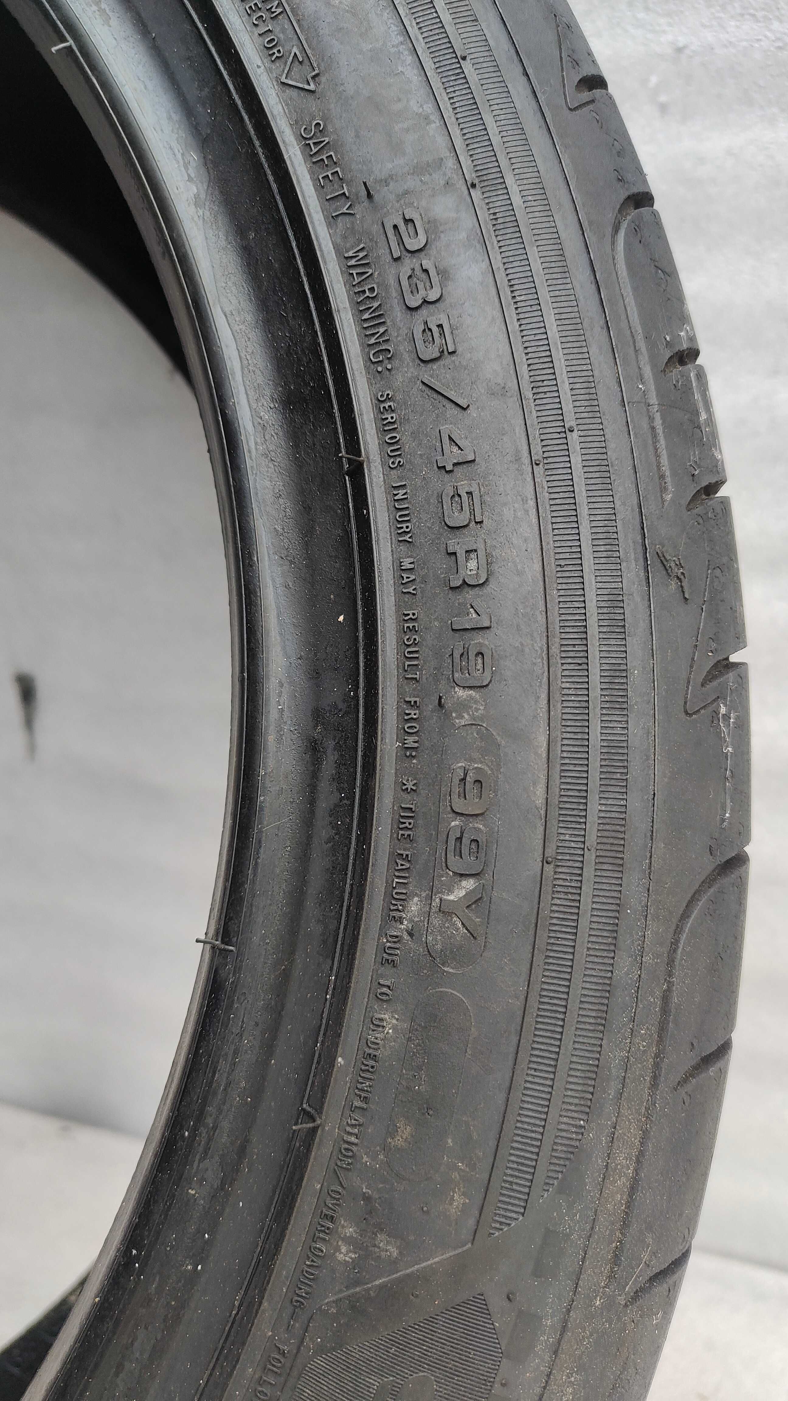 Opona Letnia 235/45/19 Goodyear Eagle F1 Asymetric3 7,5mm 2021r