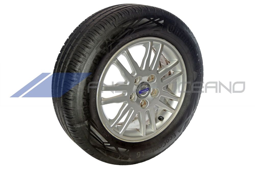 Conjunto 4 Jantes 15" 5x108 Pneus Volvo C30 (CJP1135)