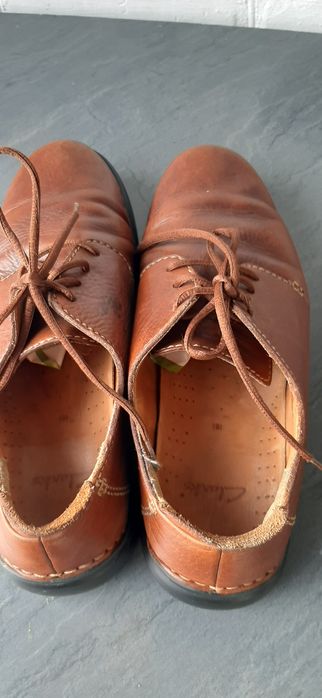 Чоловічі туфлі/мокасини. Фірма,,Clarks ". Розмір  -46.