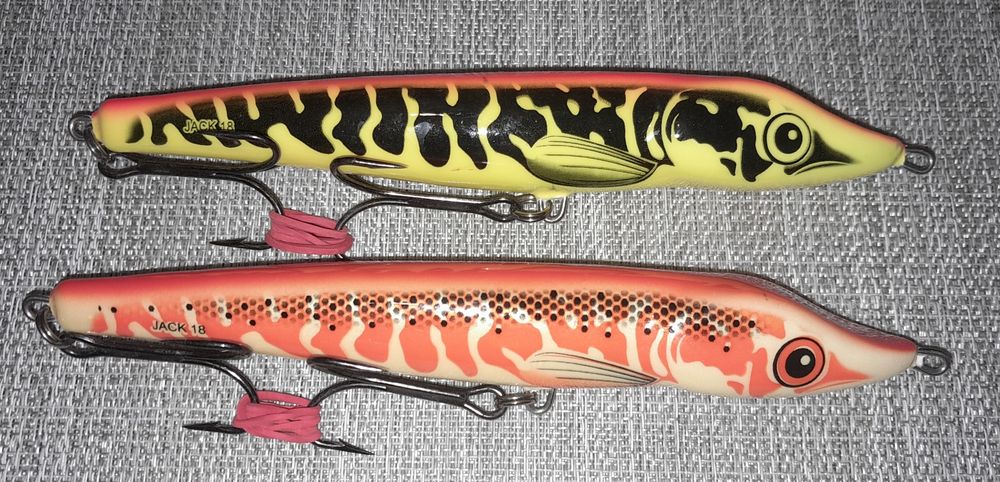 Woblery salmo jack 18 tonące 2 szt