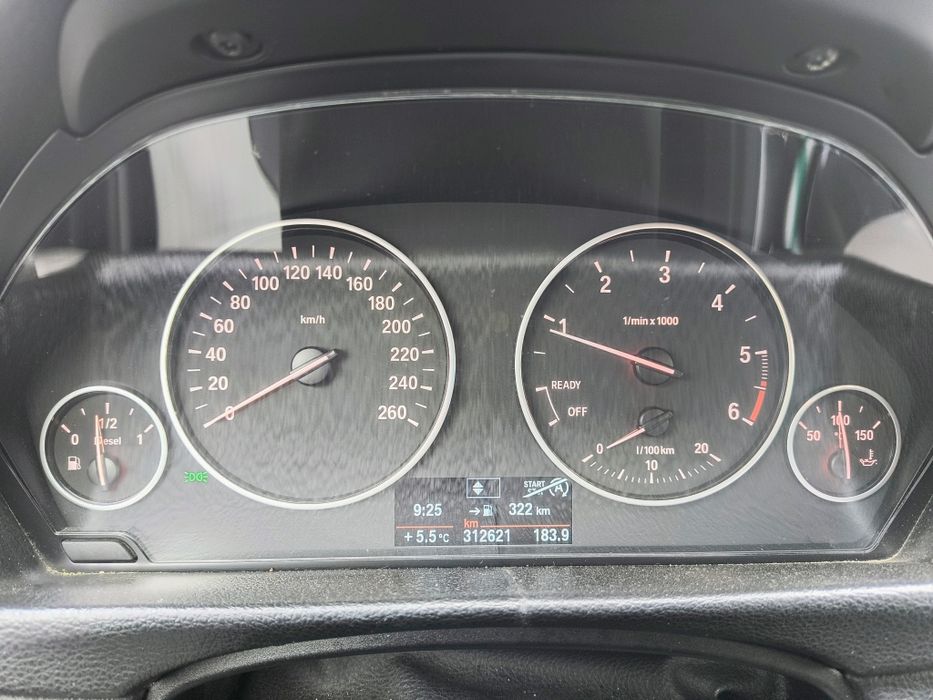 BMW F31 2.0D 2013r Wymieniony rozrząd, nowe sprzęgło