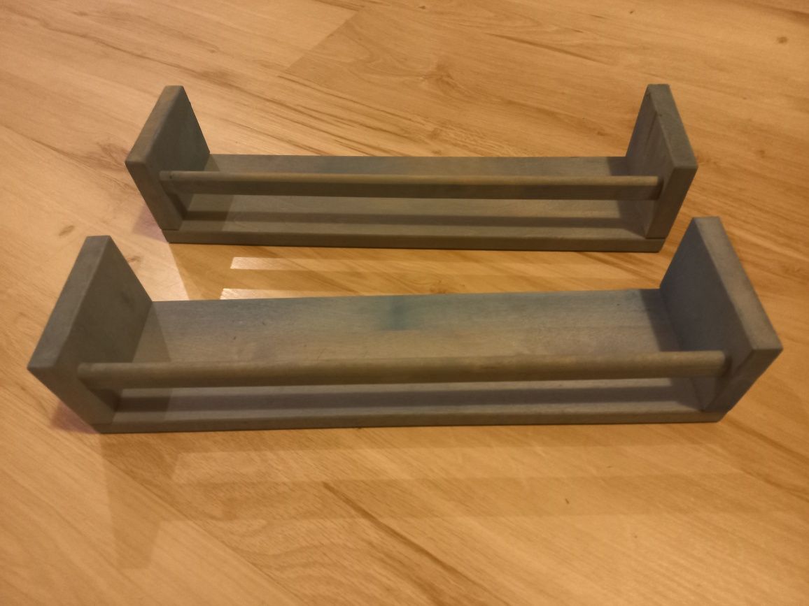 Pułka drewniana 2 sztuki pułeczki 40cm