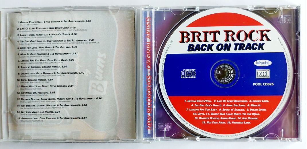 Brit Rock Back On Track 2001r