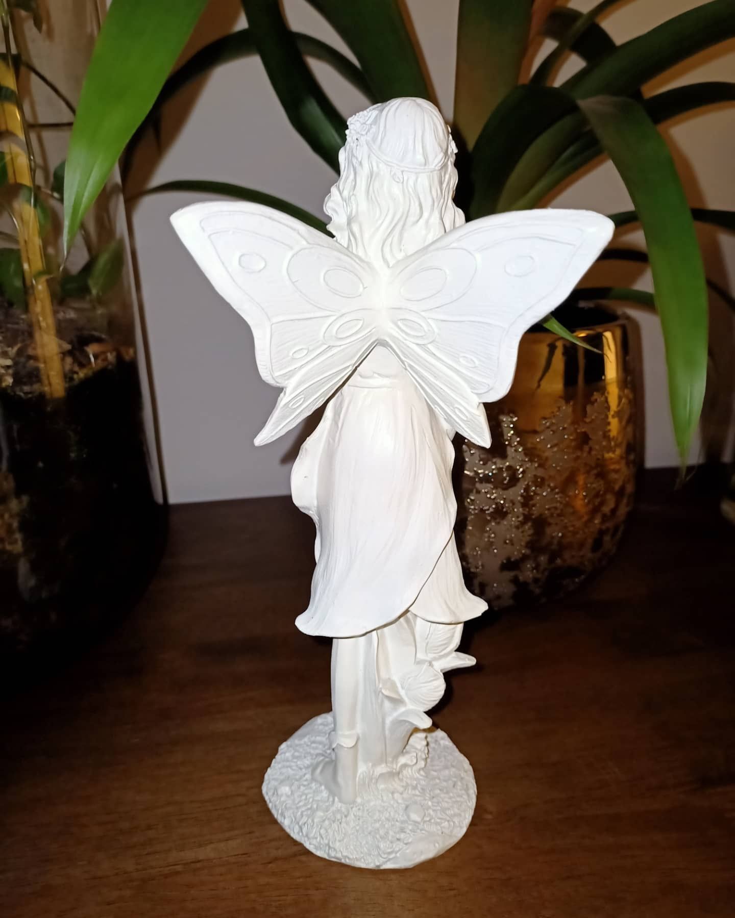 Figurka anioł aniołek cherubin Serafin dekoracja vintage retro PRL