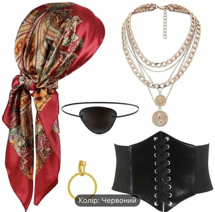 піратський костюм жіночий