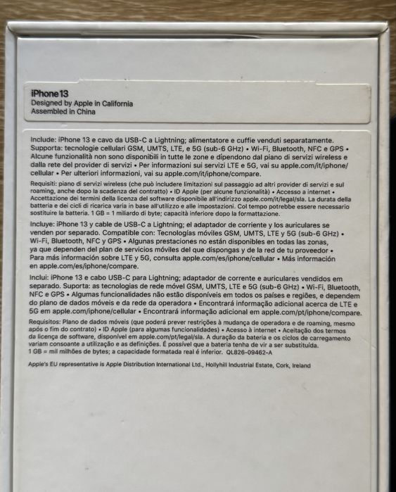 iPhone 13 128gb - Azul Meia-Noite