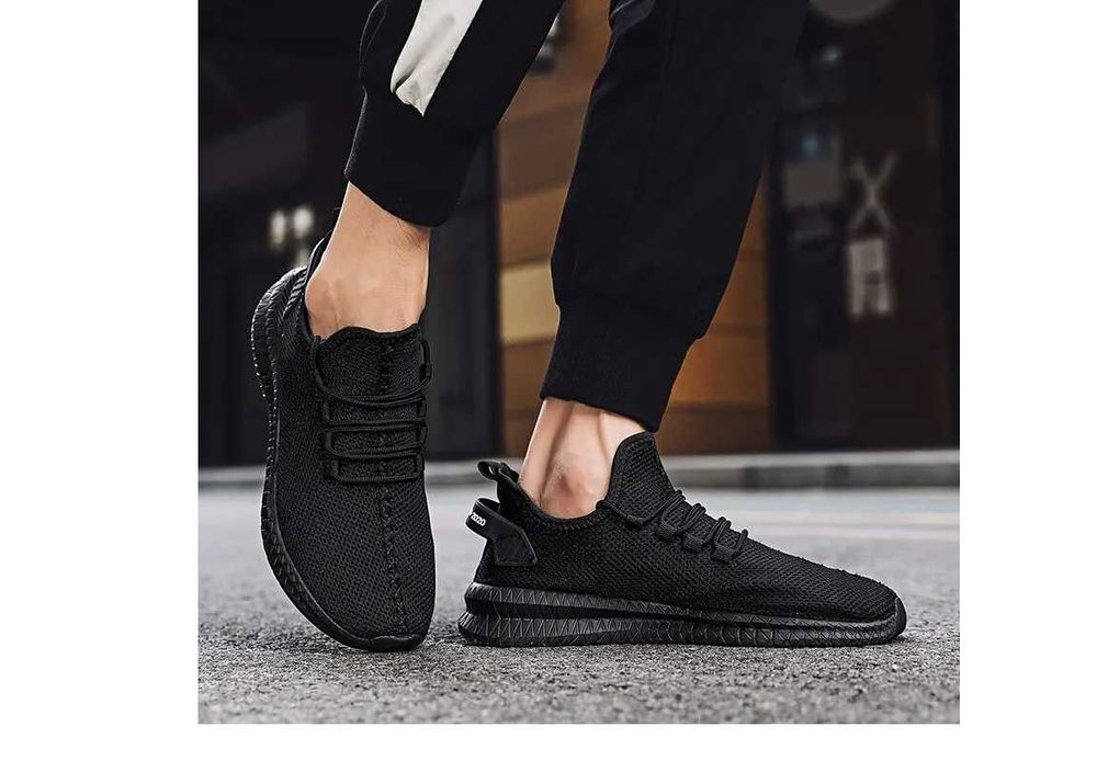 buty męskie siateczkowe wsuwane NOWE/42/czarne