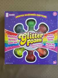 Brokatowa magiczna masa piaskowa Glitter Foam