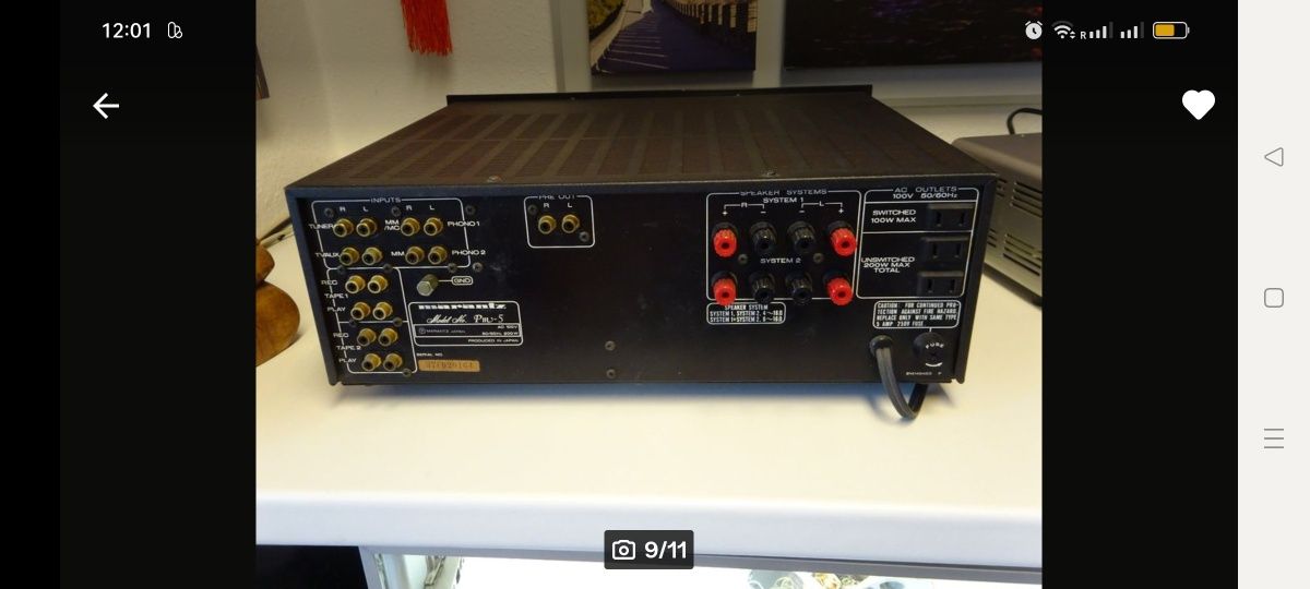 Okazja Jedyny Class A wzmacniacz Marantz PM-5 Black