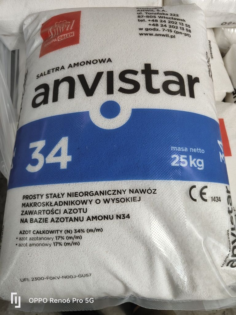 Saletra amonowa 34%