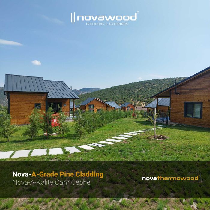 Фасадна дошка. Термодерево. Термососна Україна