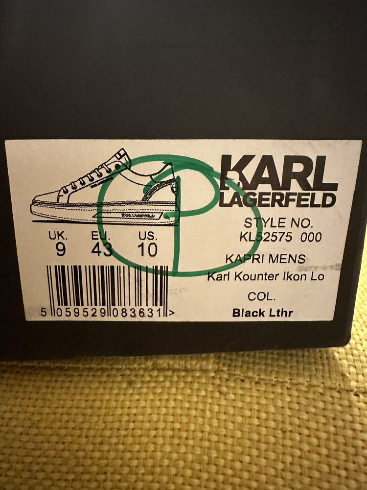 Sneakersy męskie Karl Lagerfeld roz. 43