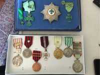 Medalhas e condecoraçao