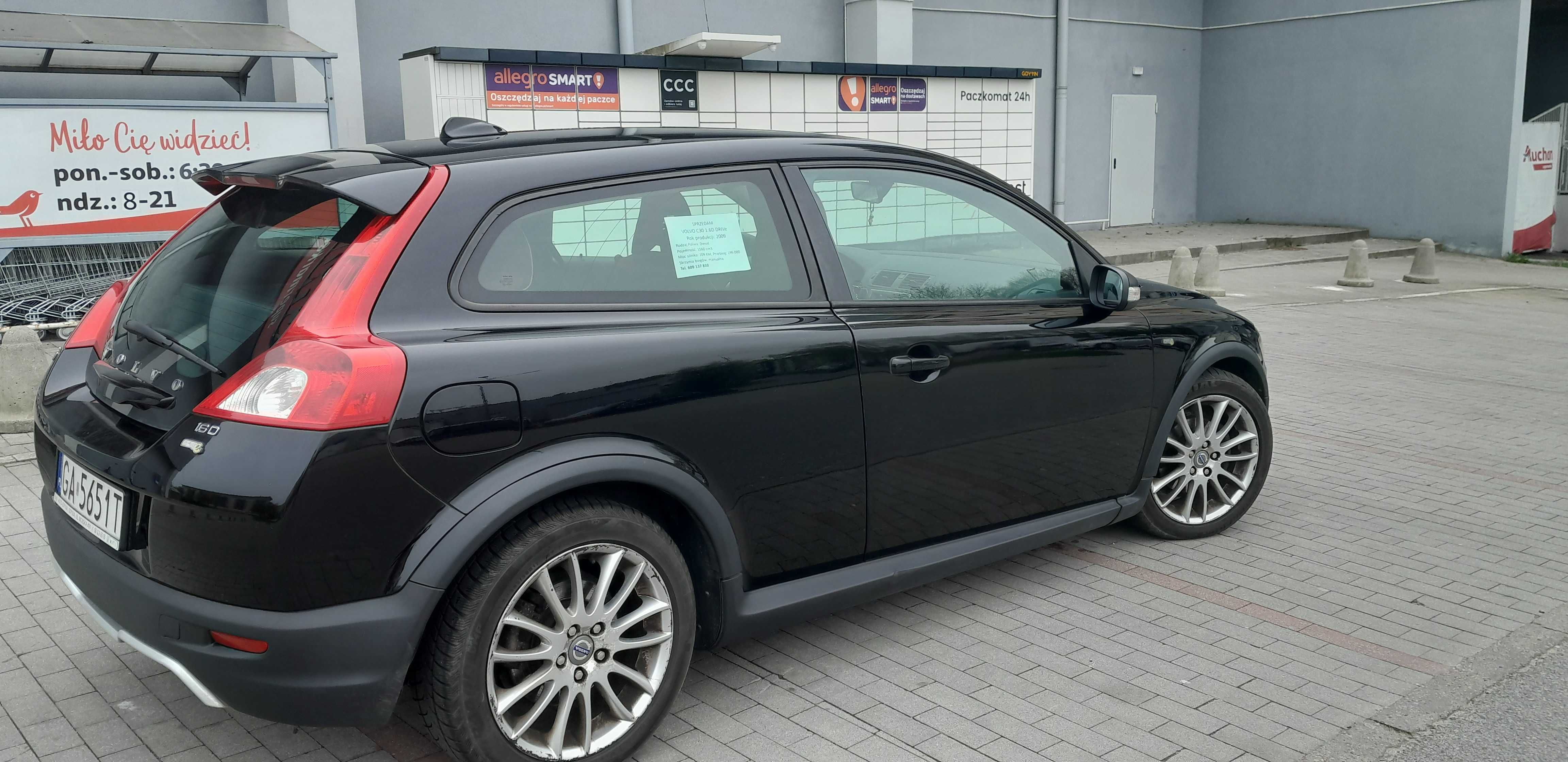 Volvo C30, 2009r. dobry stan
