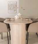 Owalny stół Bianca 200x90 Westwing Collection super cena!!