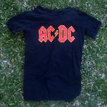 Koszulka AC/DC czerwone logo, hard rock / heavy metal band