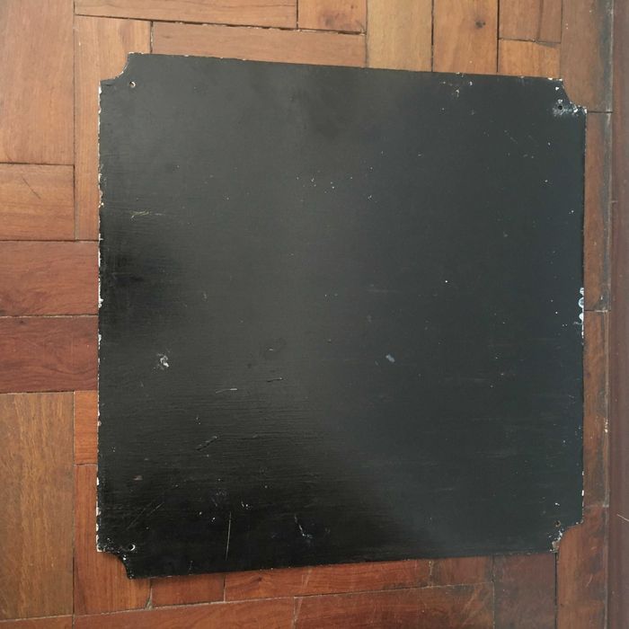 2 Placas em ferro para exterior,ambas impecáveis,sinalização