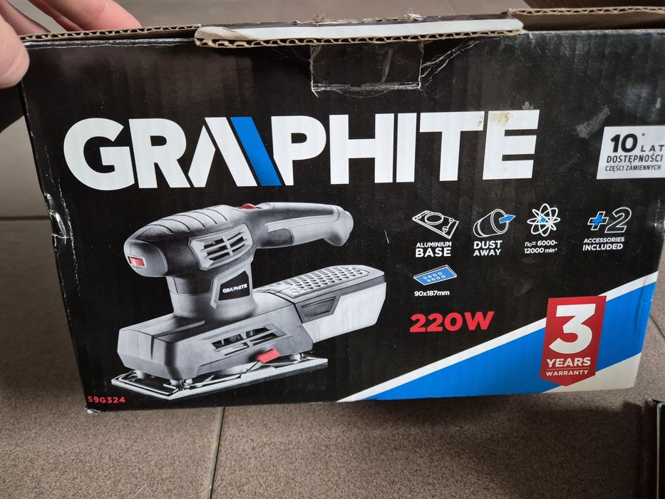 Szlifierka oscylacyjna GRAPHITE 59G324