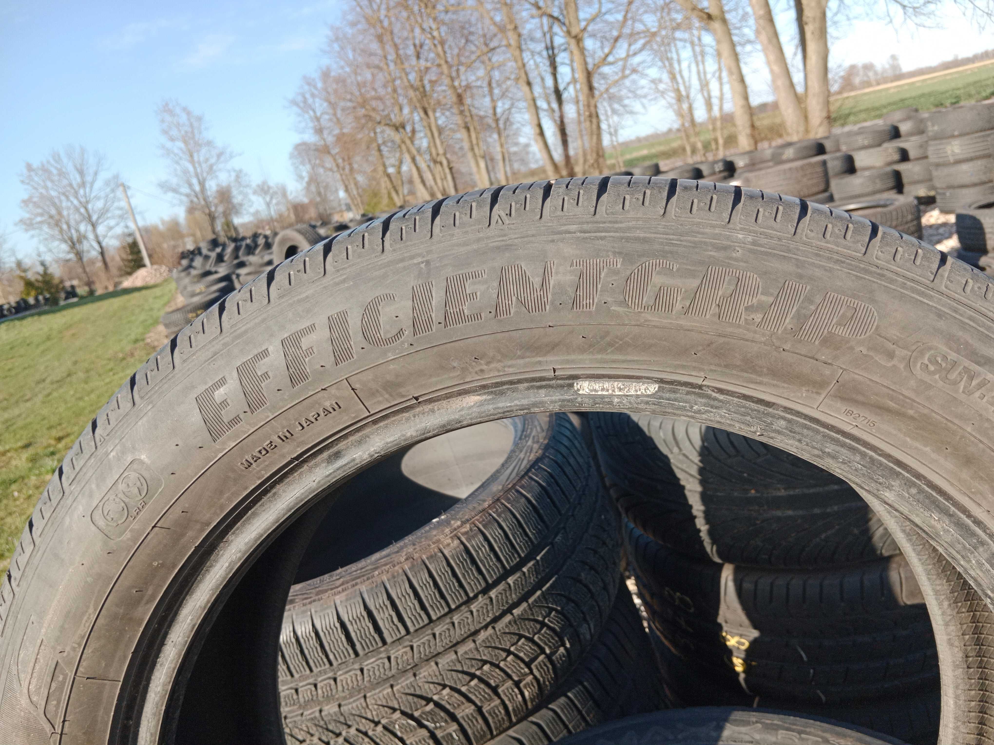 Opona używana 225/55R19 Goodyear EfficientGrip SUV.4x4 1szt.
