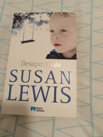 Livro Desaparecido de Susan Lewis, muito bom estado.