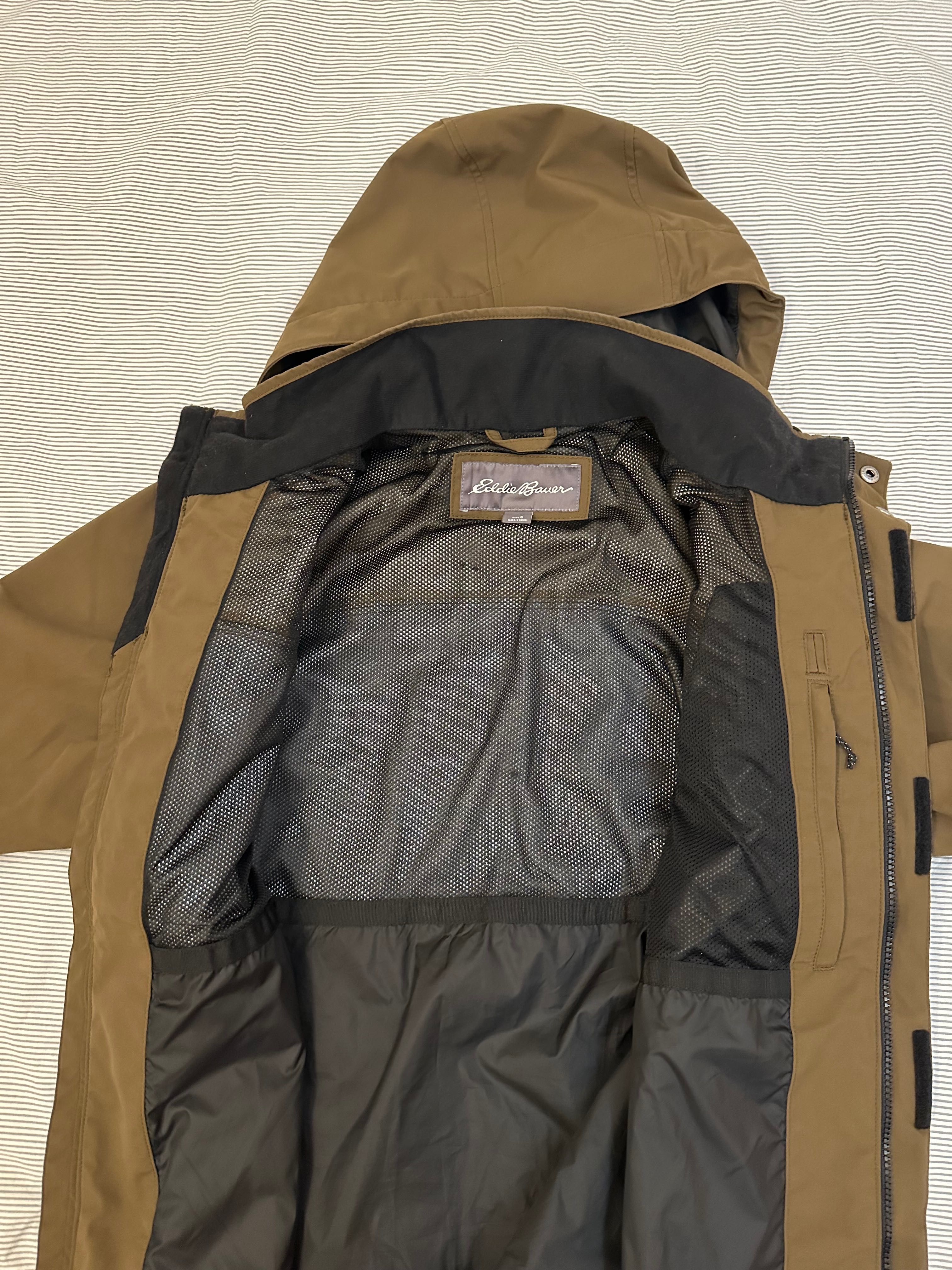 Eddie Bauer Weatheredge Kurtka Męska Mała Brązowy