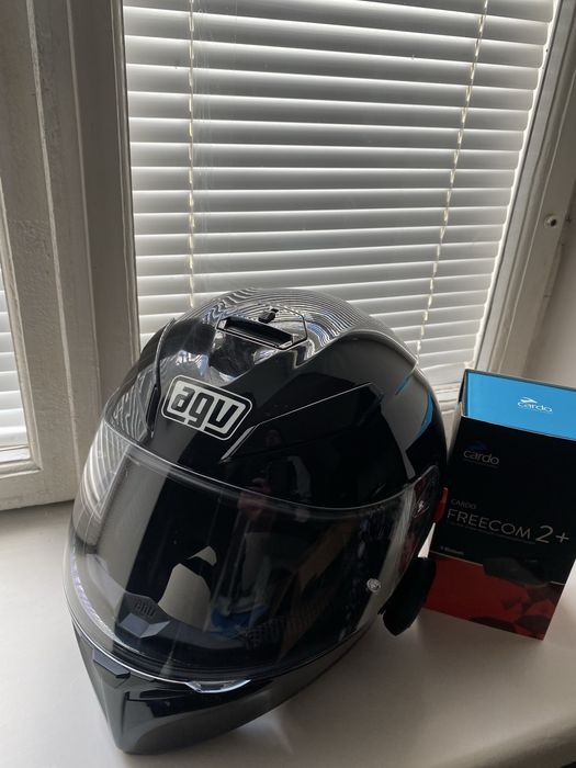 Шлем AGV + Caberg+ переговорка