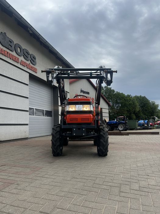 Mini - traktorek japoński Kubota GL201 z ładowaczem i broną aktywną