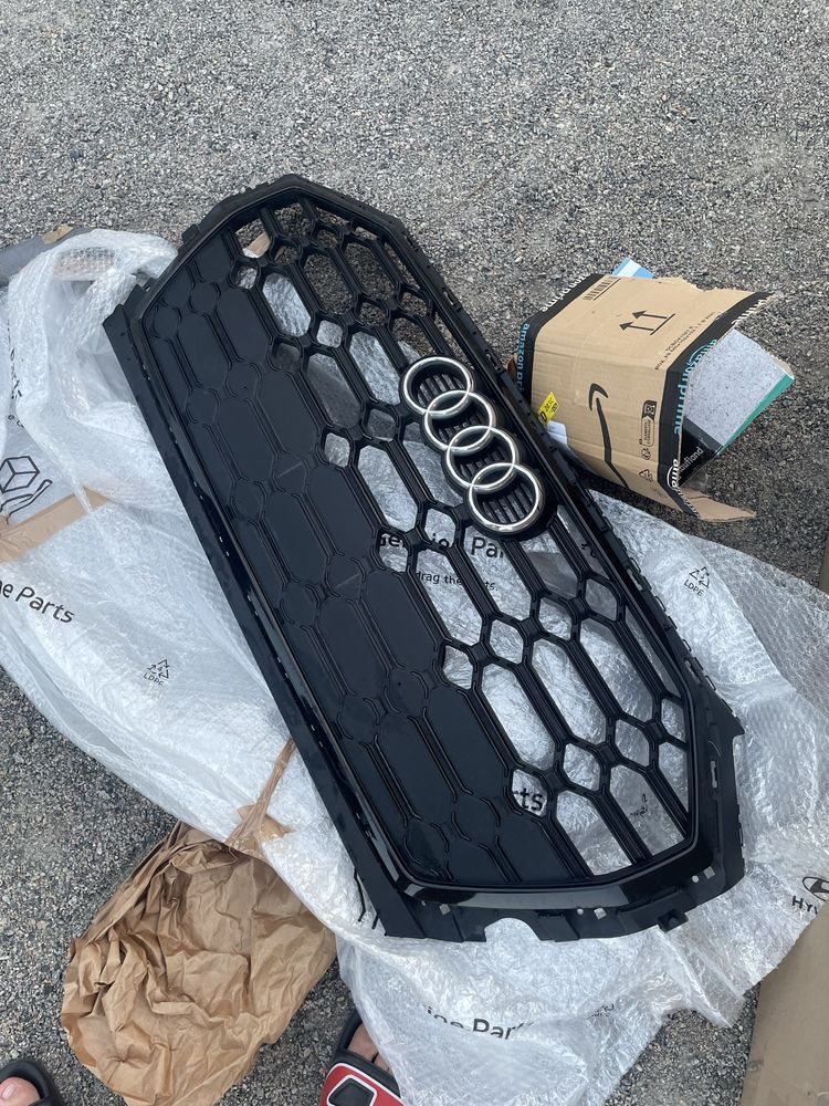 Бампер передний Audi Q5 80A 2020-2025 Q7 4M Q3 Камера Проводка Радар