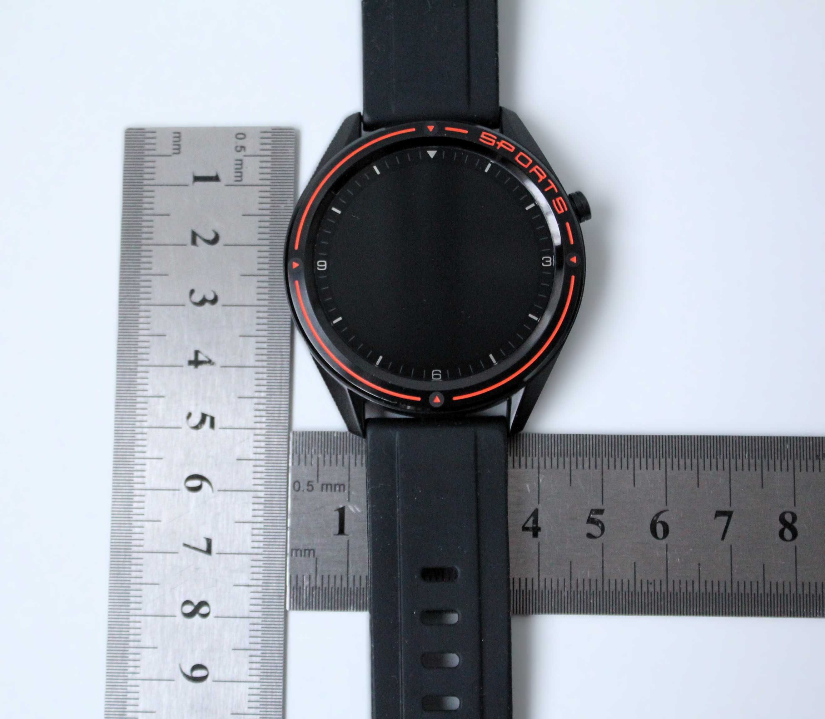 2e смарт-часы motion gt 46 mm black-orange