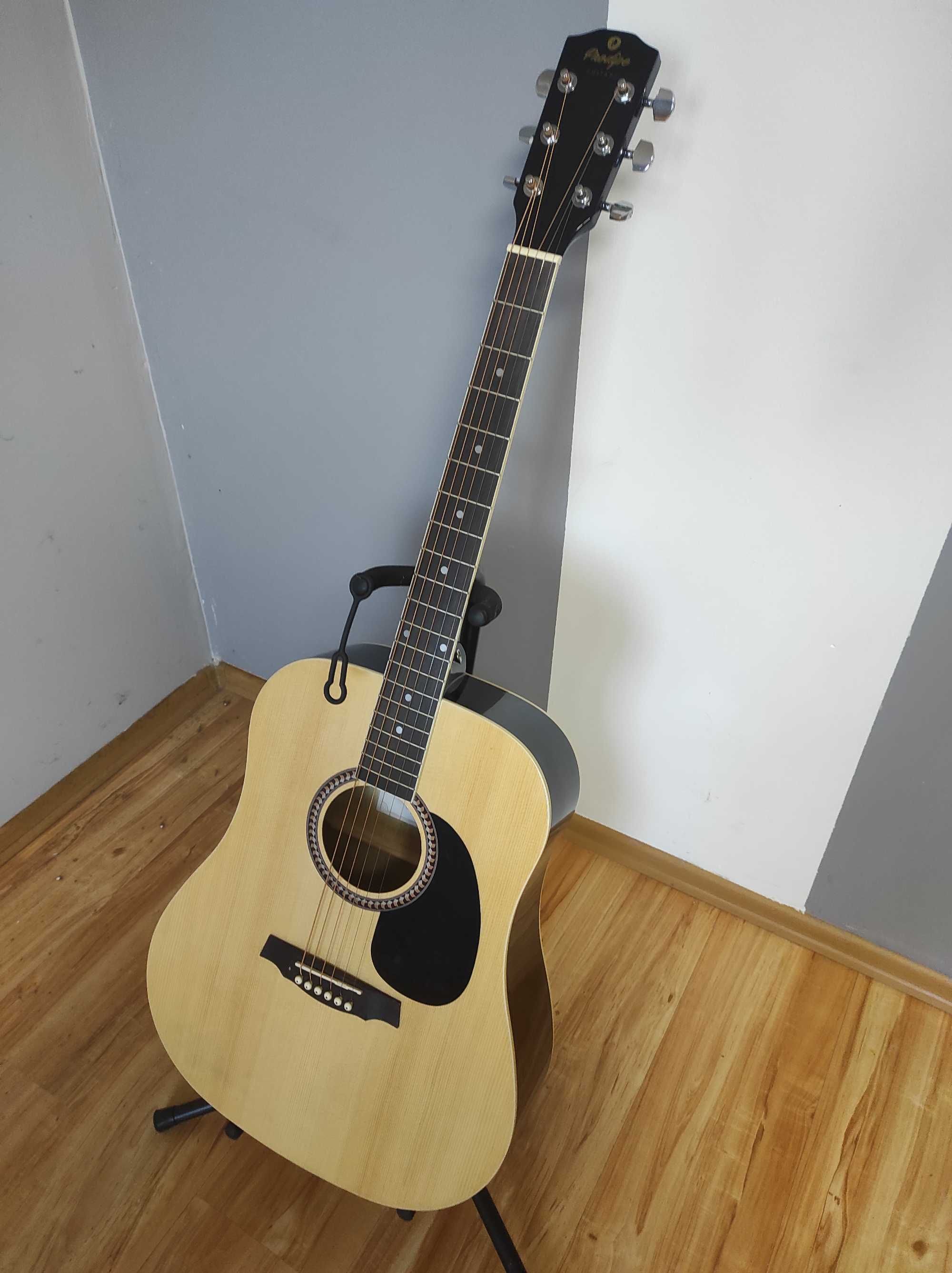 Gitara akustyczna PRODIPE Guitars SD20 + Pokrowiec + Stojak jak nowa