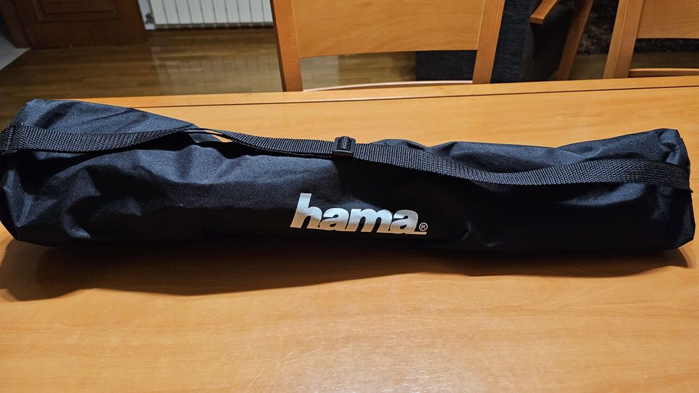 Tripé com saco de transporte