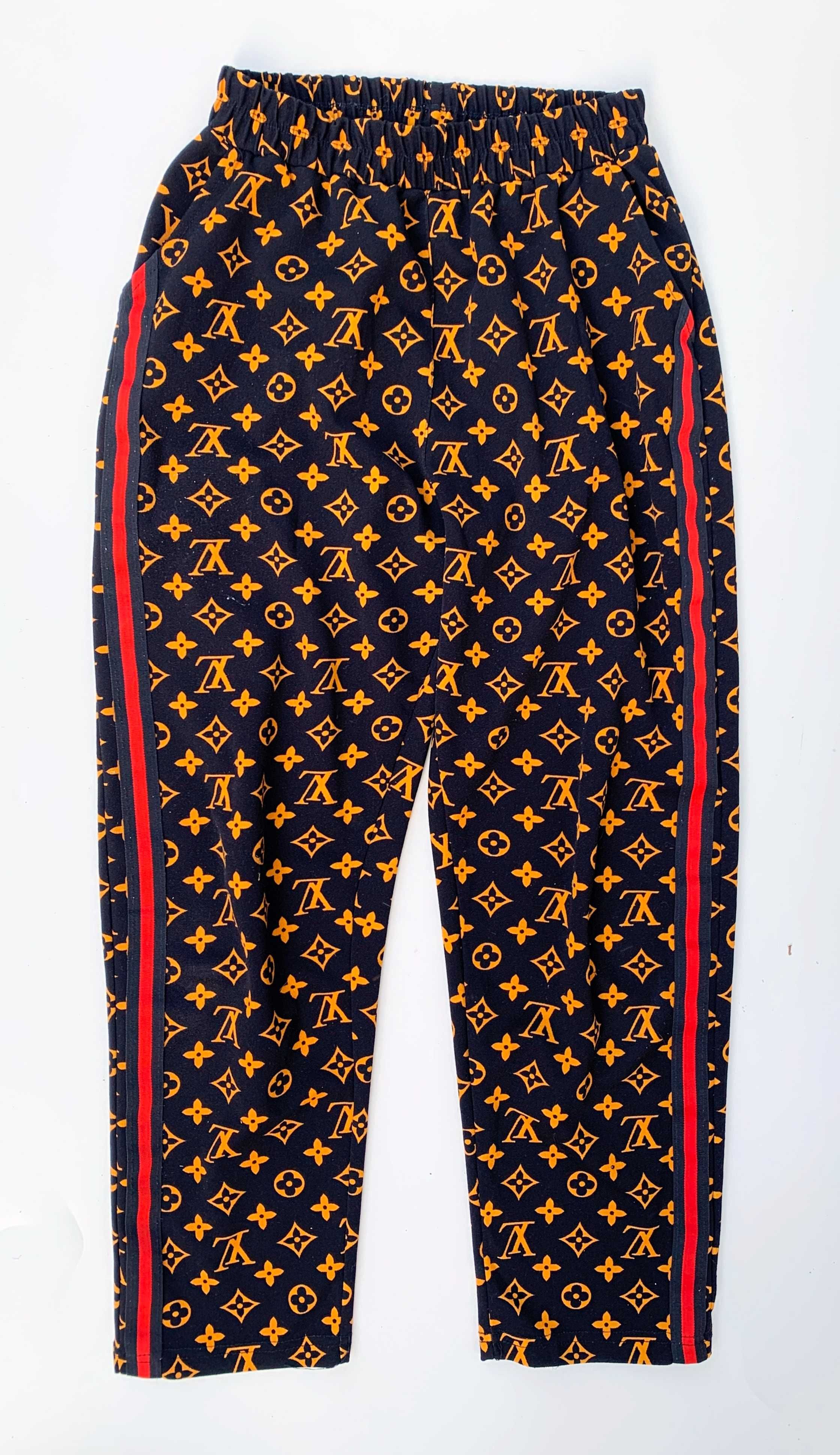 Komplet Dresowy Logowany Louis Vuitton S 36 Spodnie Bluza LV